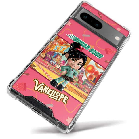 Disney Wreck-it Ralph Vanellope Sugar Rush Google Pixel 8a Clear Case